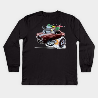 Z RATED 1969 Camaro Z28 Kids Long Sleeve T-Shirt